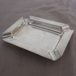 Sterling Silver Ash Tray - Sheffield 1920