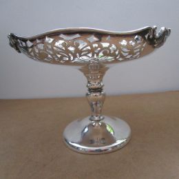 Antique Sterling Silver Tazza - B'ham 1909