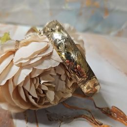 Solid 9ct Yellow Gold Bangle Bracelet