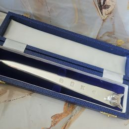 Sterling Silver Paper Knife - Fox Head